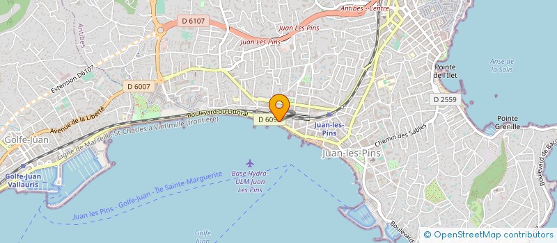 localisation de l'entreprise INDIVISION LANOIR à ANTIBES