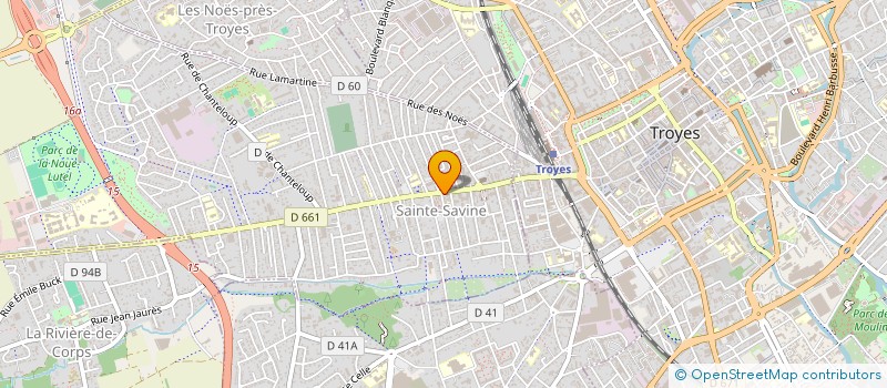 localisation de l'entreprise INDIVISION LANORD  SAINTE SAVINE