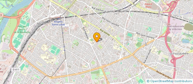 localisation de l'entreprise INDIVISION LANSONNEUR MORIN à ANGERS