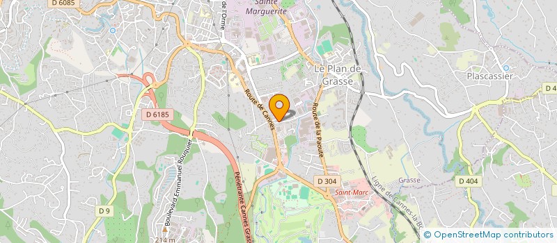 localisation de l'entreprise INDIVISION LANTERI  GRASSE