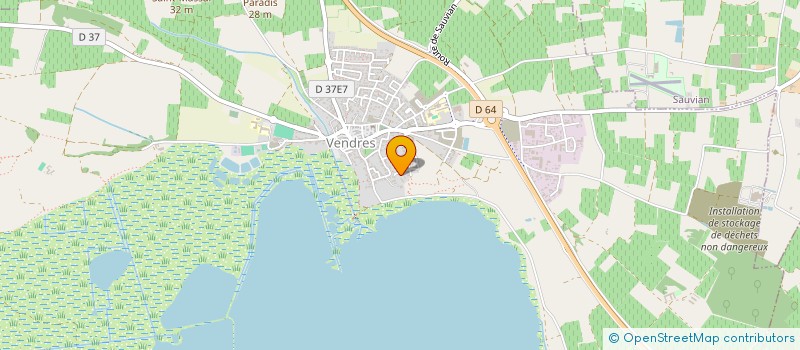 localisation de l'entreprise INDIVISION LANTIER NOEL ET SIDONIE  VENDRES