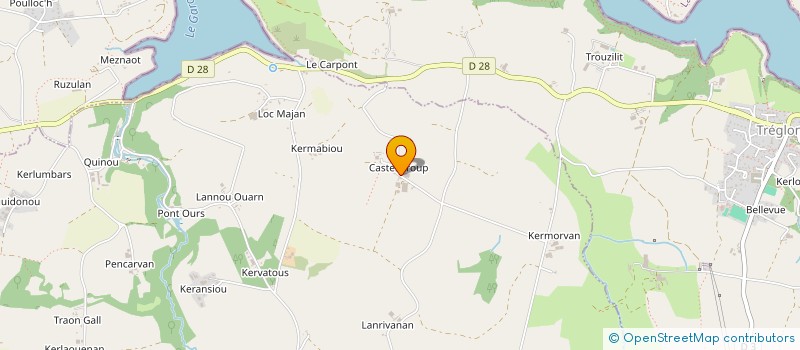 localisation de l'entreprise INDIVISION LAOT & SEITE  PLOUGUIN