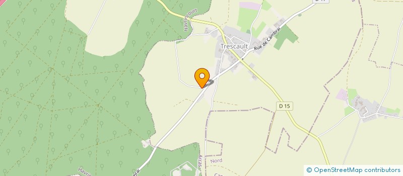 localisation de l'entreprise INDIVISION LAOUT  TRESCAULT