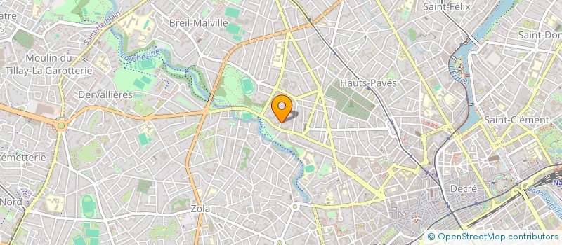 localisation de l'entreprise INDIVISION LAPERSONNE ET MOULINET à NANTES