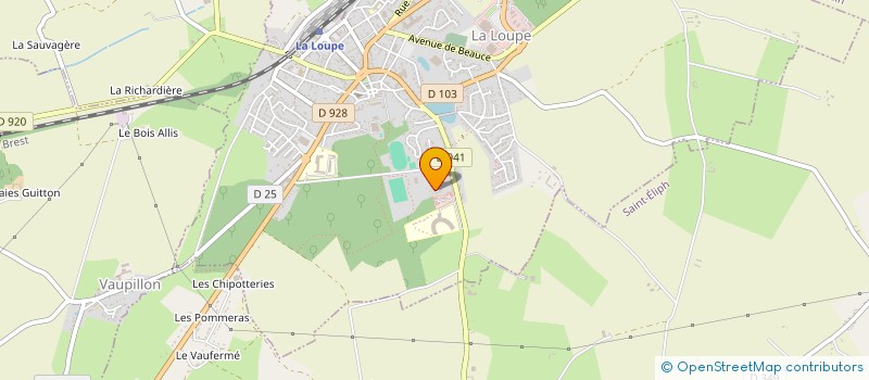 localisation de l'entreprise INDIVISION LAPIERRE à LA LOUPE