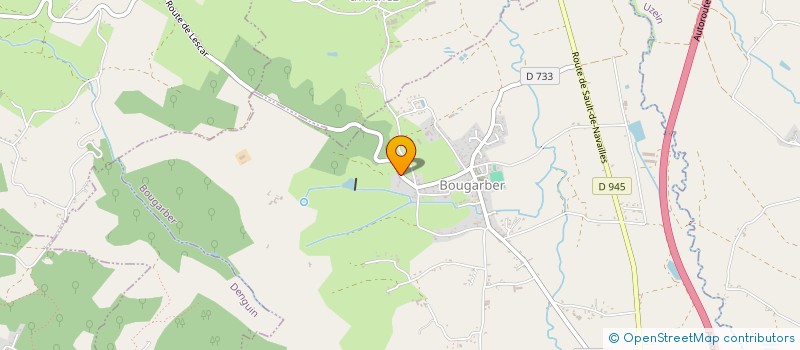 localisation de l'entreprise INDIVISION LAPORTE JEAN  BOUGARBER