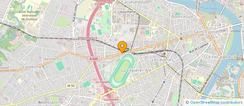 localisation de l'entreprise INDIVISION LAPORTE / ROGE à TOULOUSE