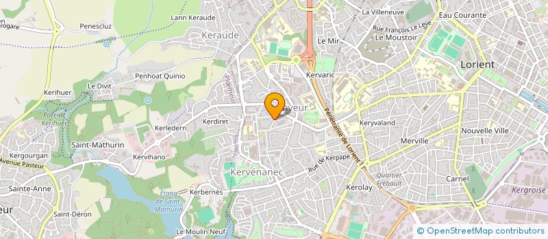 localisation de l'entreprise INDIVISION LAPPARTIENT  LORIENT