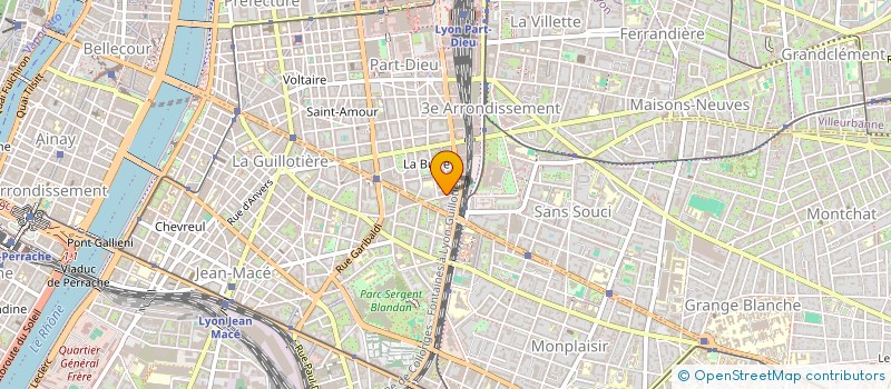 localisation de l'entreprise INDIVISION LARDEAU BERGER  LYON