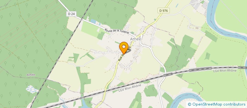 localisation de l'entreprise INDIVISION LARGY  ATHEE