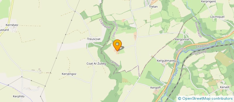 localisation de l'entreprise INDIVISION LARHANTEC  PLOURAC'H