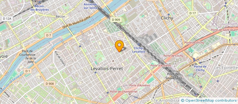 localisation de l'entreprise INDIVISION LARKECHE-SASSI à LEVALLOIS-PERRET