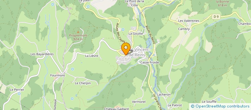 localisation de l'entreprise INDIVISION LAROCHE  COURS