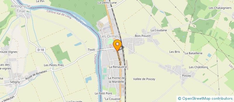 localisation de l'entreprise INDIVISION LAROCHE PIERRE  LES ORMES