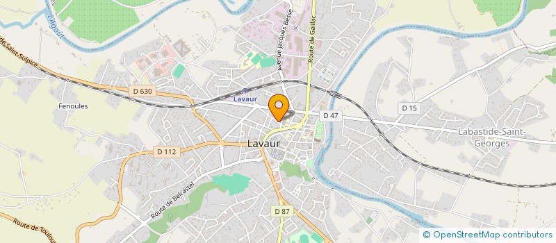 localisation de l'entreprise INDIVISION LARRIEU DAUDE à LAVAUR