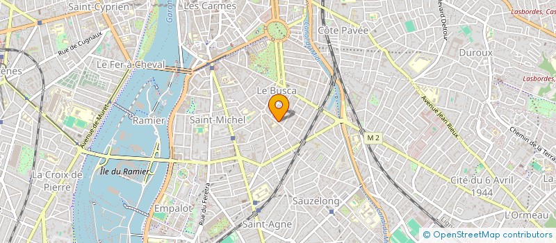 localisation de l'entreprise INDIVISION LARRIEU GAILLEMIN à TOULOUSE