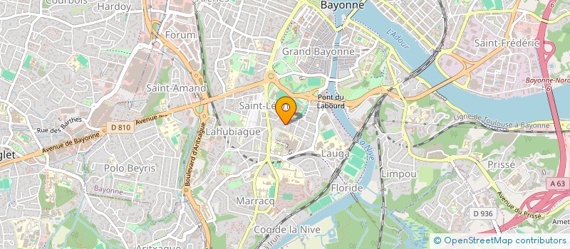 localisation de l'entreprise INDIVISION LARRONDE-LADEVESE à BAYONNE