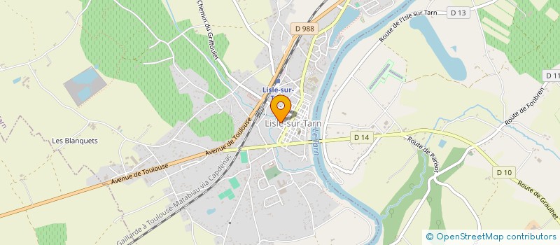 localisation de l'entreprise INDIVISION LARSON SANCHEZ à LISLE-SUR-TARN