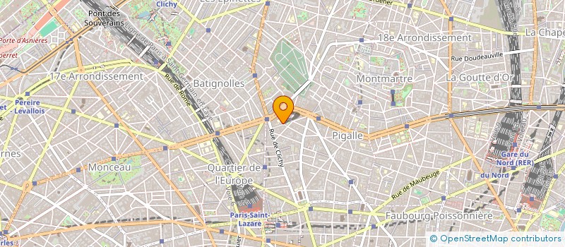 localisation de l'entreprise INDIVISION LARZILLIERE AMIANO  PARIS