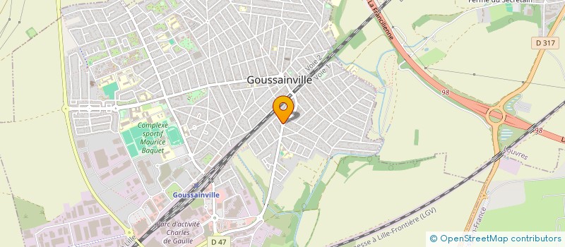localisation de l'entreprise INDIVISION LASKI à GOUSSAINVILLE