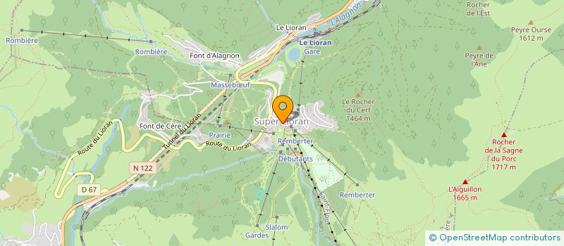 localisation de l'entreprise INDIVISION LASMARTRES VIGIER à LAVEISSIERE