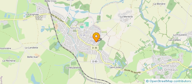 localisation de l'entreprise INDIVISION LASSAIRE FERRE à NESMY