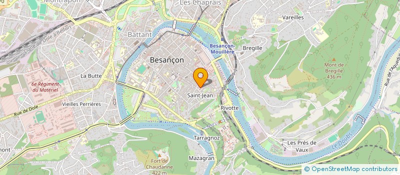 localisation de l'entreprise INDIVISION LASSALLE-TESSIER  BESANCON