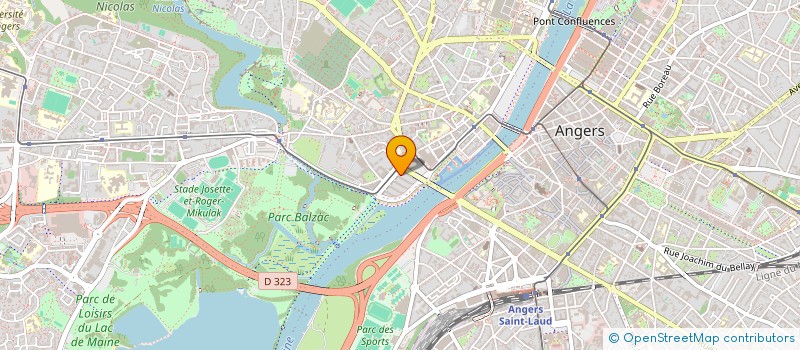 localisation de l'entreprise INDIVISION LATCHER - NOURY à ANGERS