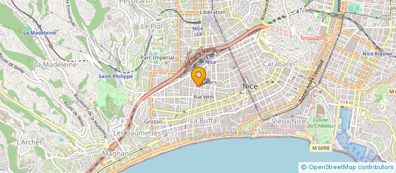localisation de l'entreprise INDIVISION LATIL  NICE