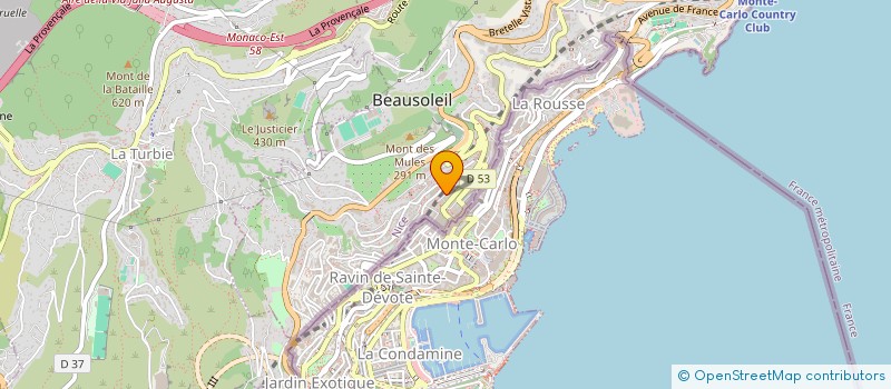 localisation de l'entreprise INDIVISION LATRACHE  BEAUSOLEIL