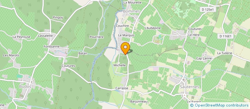 localisation de l'entreprise INDIVISION LATRILLE HERITIERS  MAZERES