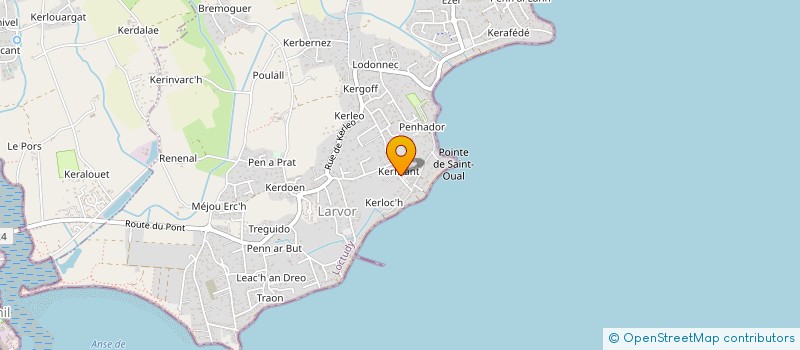 localisation de l'entreprise INDIVISION LAUDEN LOSTANLEN  LOCTUDY