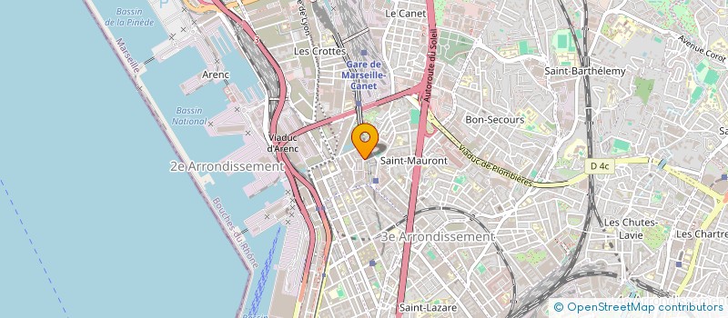 localisation de l'entreprise INDIVISION LAUNAY à MARSEILLE 3EME