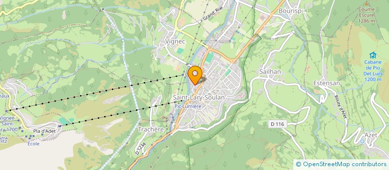 localisation de l'entreprise INDIVISION LAUNOY ET LE BRECH  SAINT-LARY-SOULAN