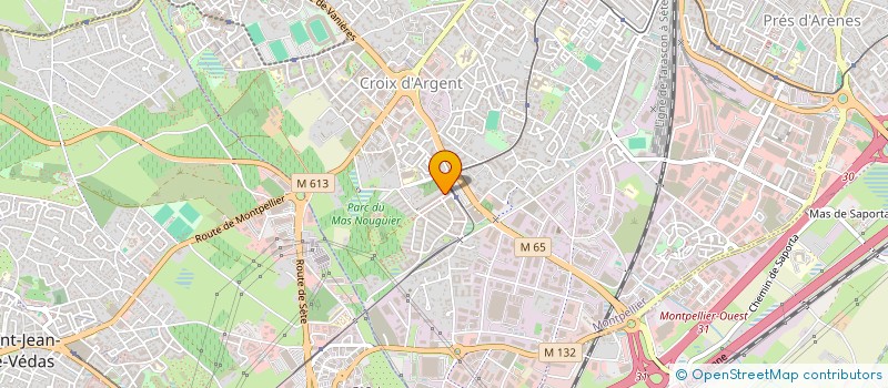 localisation de l'entreprise INDIVISION LAURAIRE ANDRE à MONTPELLIER