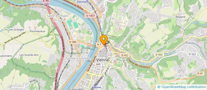 localisation de l'entreprise INDIVISION LAURENDON - DE ANA  VIENNE