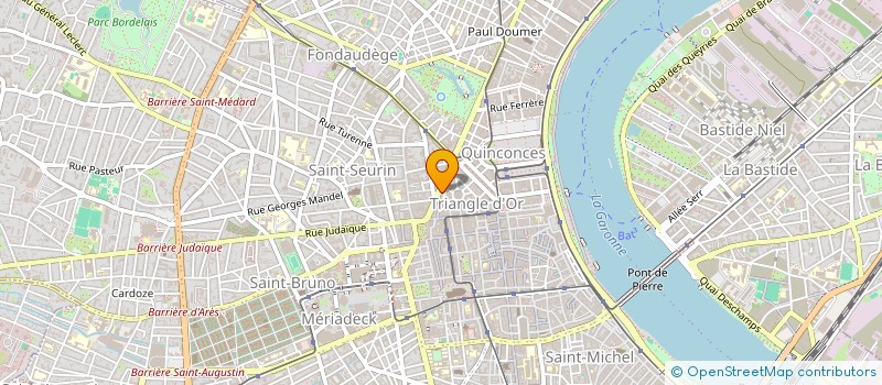 localisation de l'entreprise INDIVISION LAURENT  BORDEAUX