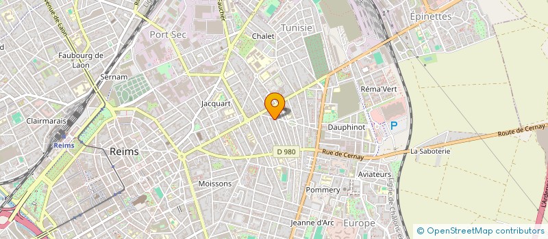 localisation de l'entreprise INDIVISION LAURENT ET ADAM  REIMS