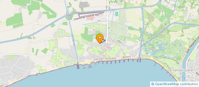 localisation de l'entreprise INDIVISION LAURENT MONTEIL  VIAS