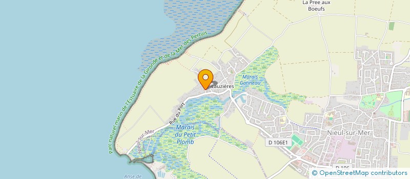 localisation de l'entreprise INDIVISION LAURENT VENNAT  NIEUL-SUR-MER