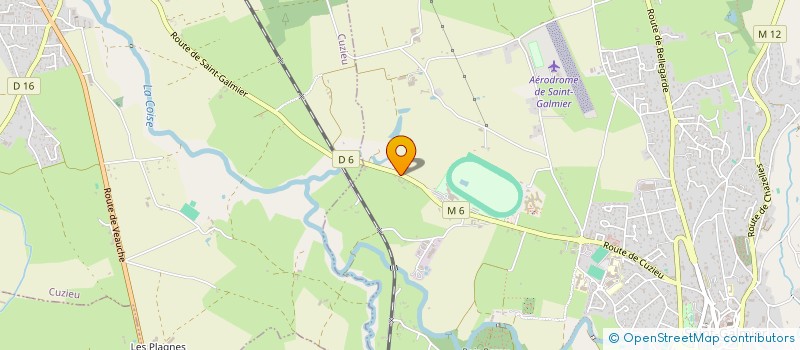 localisation de l'entreprise INDIVISION LAUSSON GARCIA  SAINT-GALMIER