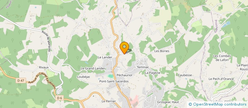 localisation de l'entreprise INDIVISION LAVAL LE SAULOU à SARLAT-LA-CANEDA