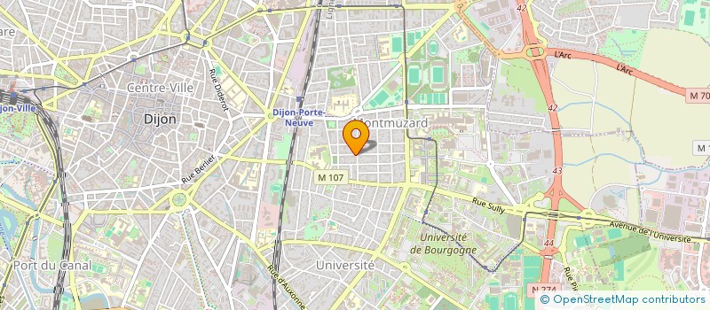 localisation de l'entreprise INDIVISION LAVESVRE PERRIN  DIJON