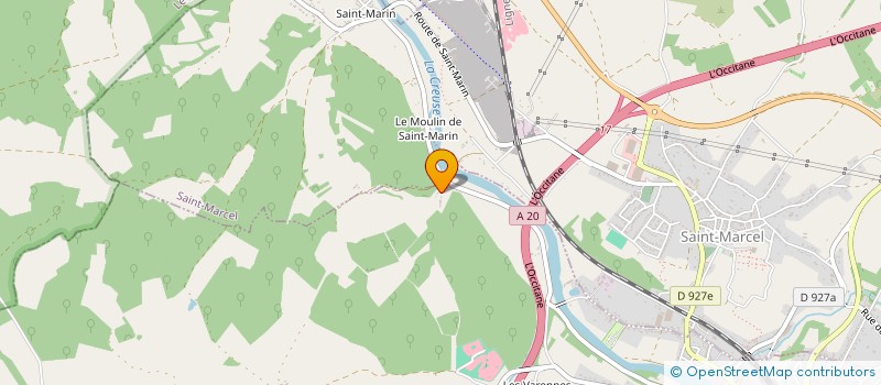 localisation de l'entreprise INDIVISION LAVILLAUGOUET à ARGENTON-SUR-CREUSE