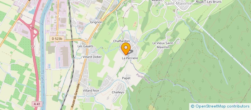 localisation de l'entreprise INDIVISION LAVILLE JACQUET  SAINT-MAXIMIN