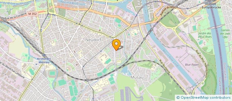 localisation de l'entreprise INDIVISION LAVOISIER  STRASBOURG