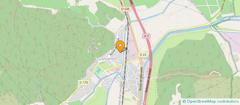 localisation de l'entreprise INDIVISION LAYADI-AMSELLEM  LAMANON