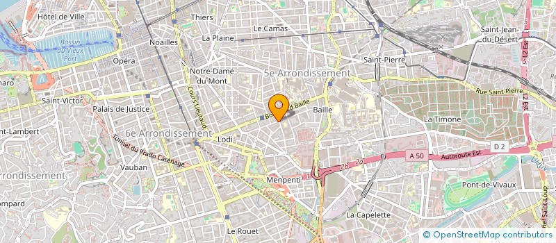 localisation de l'entreprise INDIVISION LAYE WARNIER à MARSEILLE