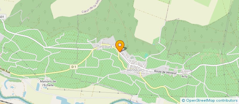 localisation de l'entreprise INDIVISION LDC GUERRE  VENTEUIL