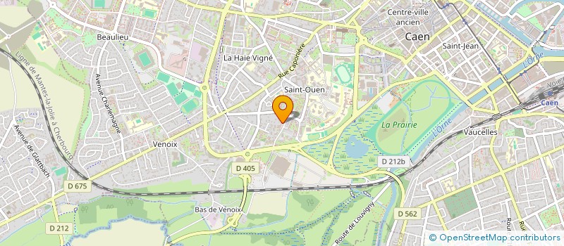 localisation de l'entreprise INDIVISION LE BACHELET à CAEN